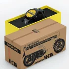 Seiko 5 Sports Honda Super Cub Limited Edition men's watch HDB010K1, yellow dial, gray textile strap
