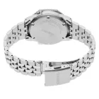 Seiko Rotocall Reissue men's watch HFL002P1, black dial, silver stainless steel strap