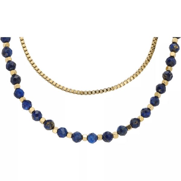 Fossil Stacked Up female necklace JA7247710