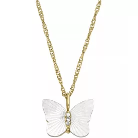 Fossil Sutton Radiant Wings female necklace JF04424710