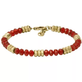 Fossil Red Agate man bracelet JF04606710