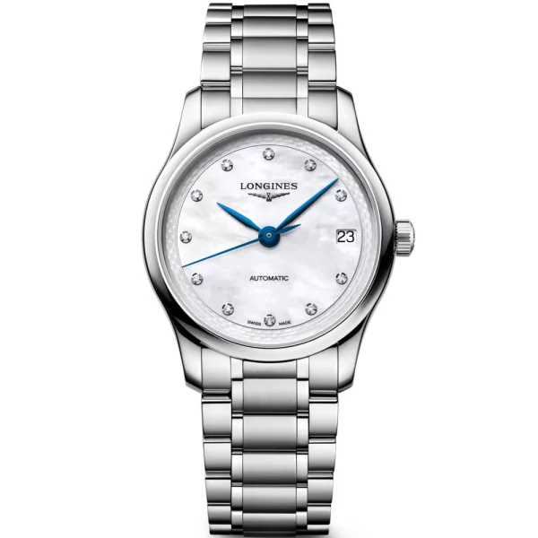 Longines Master Collection women's watch L2.450.4.87.6, silver stainless steel strap