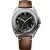 Longines Pilot Majetek men's watch L2.838.4.53.0, black dial, brown leather strap