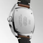 Longines Pilot Majetek men's watch L2.838.4.53.0, black dial, brown leather strap