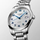 Longines Master Collection men's watch L2.950.4.73.6, silver dial, silver stainless steel strap