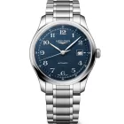 Longines Master Collection men's watch L2.950.4.93.6, blue dial, silver stainless steel strap