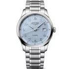 Longines Master Collection men's watch L2.950.4.99.6, blue dial, silver stainless steel strap