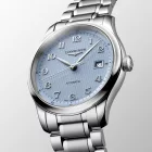 Longines Master Collection men's watch L2.950.4.99.6, blue dial, silver stainless steel strap