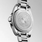 Longines Conquest women's watch L3.350.4.87.6, white dial, silver stainless steel strap