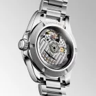 Longines Conquest women's watch L3.430.4.99.6, pink dial, silver stainless steel strap