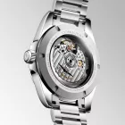Longines Conquest men's watch L3.720.4.92.6, blue dial, silver stainless steel strap