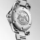 Longines HydroConquest men's watch L3.742.4.96.6, blue dial, silver stainless steel strap