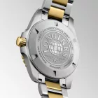 Longines HydroConquest men's watch L3.769.3.56.7, black dial, silver stainless steel strap