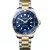 Longines HydroConquest men's watch L3.769.3.96.7, blue dial, silver stainless steel strap