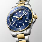 Longines HydroConquest men's watch L3.769.3.96.7, blue dial, silver stainless steel strap