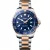 Longines HydroConquest men's watch L3.769.3.98.7, blue dial, silver stainless steel strap