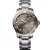 Longines HydroConquest men's watch L3.780.3.78.6, gray dial, silver stainless steel strap