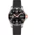 Longines HydroConquest men's watch L3.782.3.58.9, black dial, black silicone strap