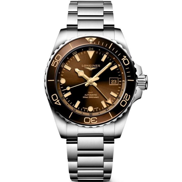 Longines HydroConquest GMT men's watch L3.790.4.66.6