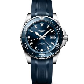 Longines HydroConquest GMT men's watch L3.790.4.96.9