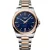 Longines Conquest men's watch L3.860.3.98.7, blue dial, silver stainless steel strap