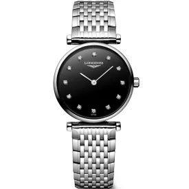 Longines La Grande Classique women's watch L4.209.4.58.6, silver stainless steel strap