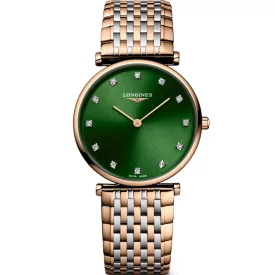 Longines La Grande Classique women's watch L4.512.1.08.7, silver stainless steel strap
