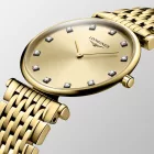 Longines La Grande Classique women's watch L4.512.2.37.8, gold stainless steel strap