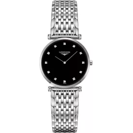 Longines La Grande Classique women's watch L4.512.4.58.6, silver stainless steel strap