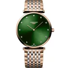 Longines La Grande Classique unisex watch L4.866.1.08.7, rose gold stainless steel strap