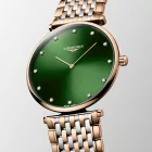 Longines La Grande Classique unisex watch L4.866.1.08.7, rose gold stainless steel strap