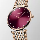 Longines La Grande Classique unisex watch L4.866.1.68.7, rose gold stainless steel strap