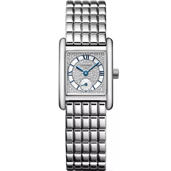 Longines Mini DolceVita women's watch L5.200.4.87.6, silver stainless steel strap