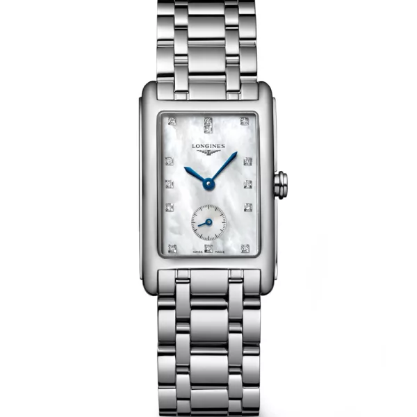 Longines DolceVita women's watch L5.512.4.87.6, silver stainless steel strap