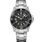 Mido Ocean Star 200 men's watch M026.930.11.051.00, black dial, silver stainless steel strap