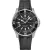 Mido Ocean Star 200 men's watch M026.930.17.051.00, black dial, black silicone strap
