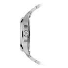 Mido Multifort TV 35 women's watch M049.307.11.041.00, blue dial, silver stainless steel strap