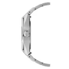 Mido Multifort 8 One Crown men's watch M055.507.11.041.00, blue dial, silver stainless steel strap