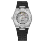 Mido Multifort 8 One Crown men's watch M055.507.17.051.00, black dial, black silicone strap