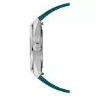 Mido Multifort 8 One Crown men's watch M055.507.17.091.00, green dial, green silicone strap