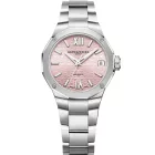 Baume & Mercier Riviera women's watch M0A10675, pink dial, silver stainless steel strap