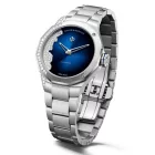 Baume & Mercier Riviera women's watch M0A10677, silver stainless steel strap