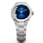 Baume & Mercier Riviera women's watch M0A10677, silver stainless steel strap