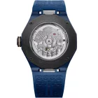Baume & Mercier Riviera Baumatic men's watch M0A10769, blue dial, blue silicone strap
