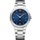 Baume & Mercier Riviera men's watch M0A10844, blue dial, silver stainless steel strap
