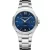 Baume & Mercier Riviera men's watch M0A10844, blue dial, silver stainless steel strap