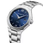 Baume & Mercier Riviera men's watch M0A10844, blue dial, silver stainless steel strap