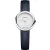 Baume & Mercier Joia women's watch M0A10847, silver dial, blue leather strap