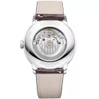 Baume & Mercier Classima men's watch M0A10853, silver dial, brown leather strap