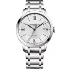 Baume & Mercier Classima men's watch M0A10854, silver dial, silver stainless steel strap